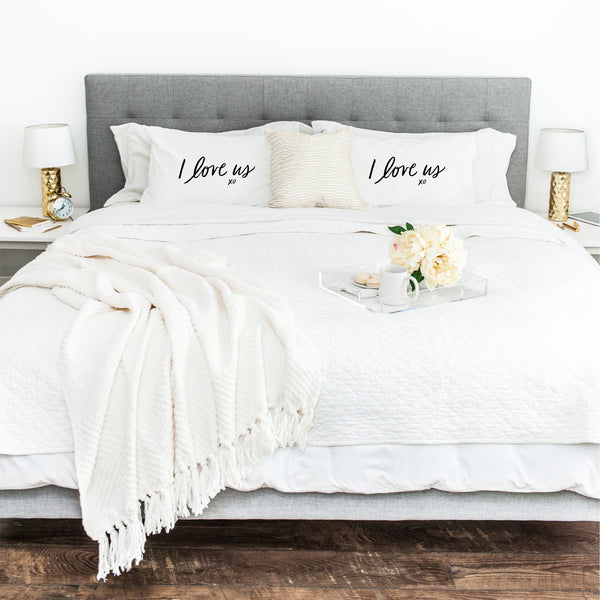 I Love Us | Pillowcase (set of 2)