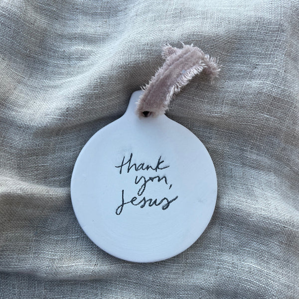 no. 16 Thank you, Jesus | Ornament
