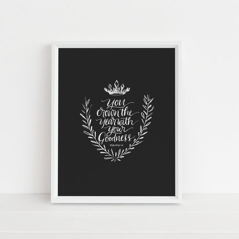 Crown the Year | Art Print