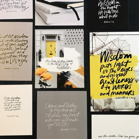 *LAST CHANCE* WISDOM | Mini Print Collection