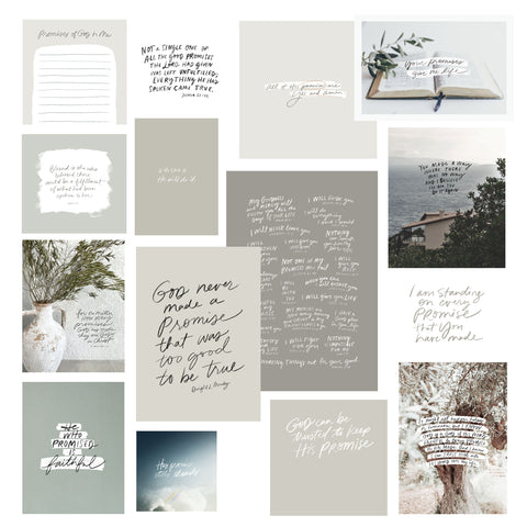 HIS PROMISE STILL STANDS | Mini Print Collection