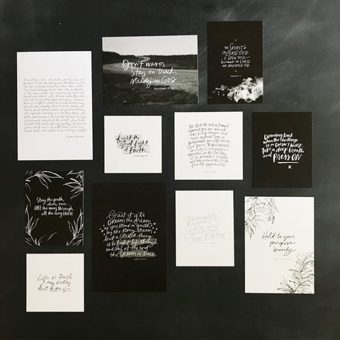 *LAST CHANCE* THE GOOD FIGHT | Mini Print Collection
