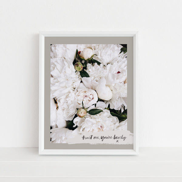 Trust Me, You're Lovely | Art Print